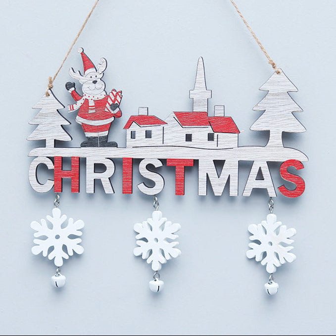 MerryWood Craft™|冬の空間に温もりを添える、木のクリスマスオーナメント