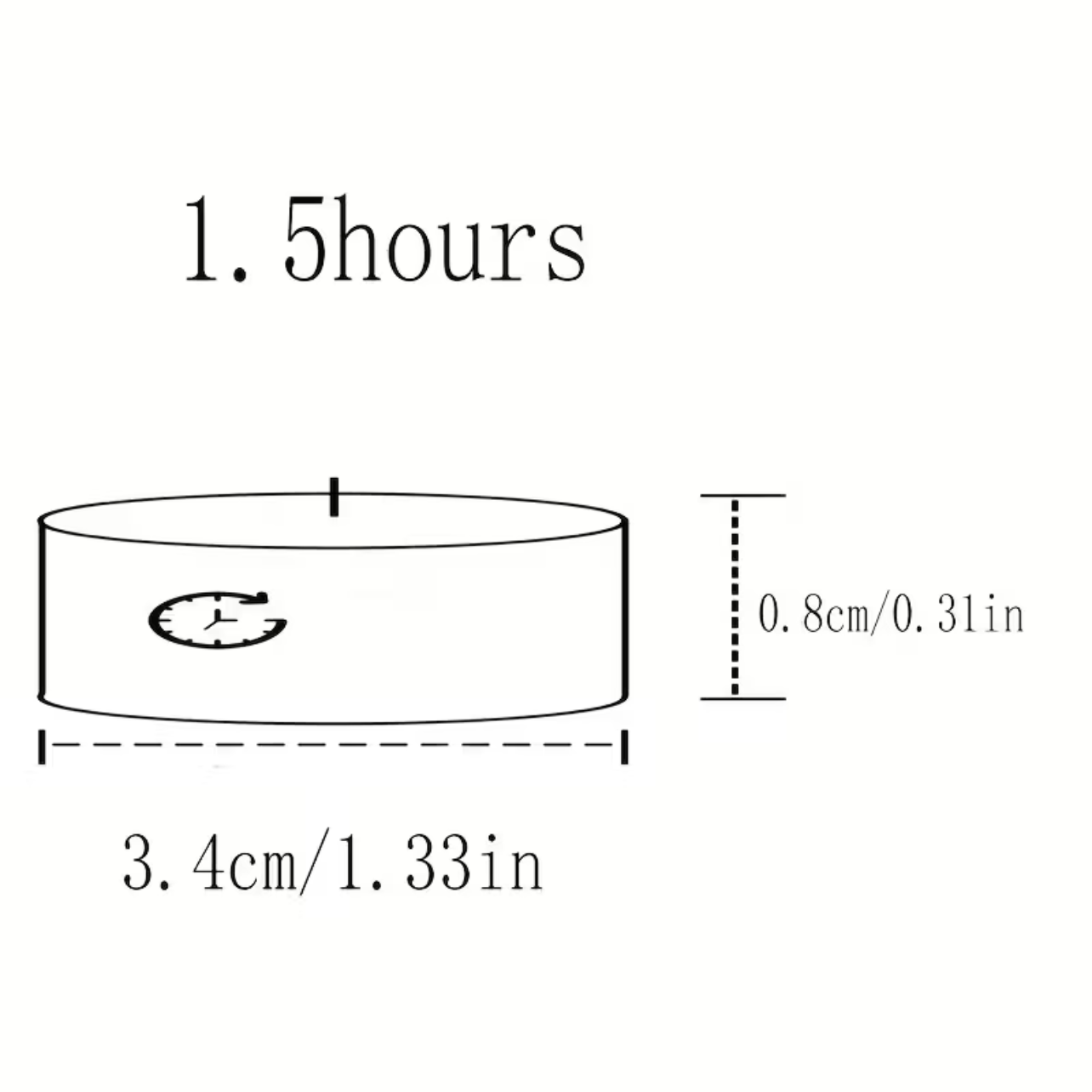 《50個入》Hotto™|やさしく灯る、白いティーライトキャンドル