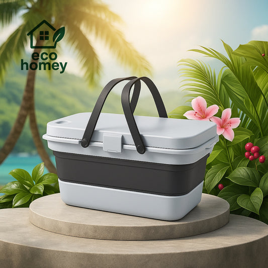 EcoCamp Basket™ | エコでスマートなアウトドアスタイル！