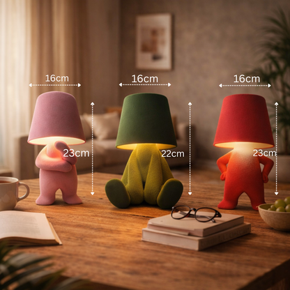 ThinkLamp™｜Gentle illumination for nighttime. Touch-control LED figure lamp