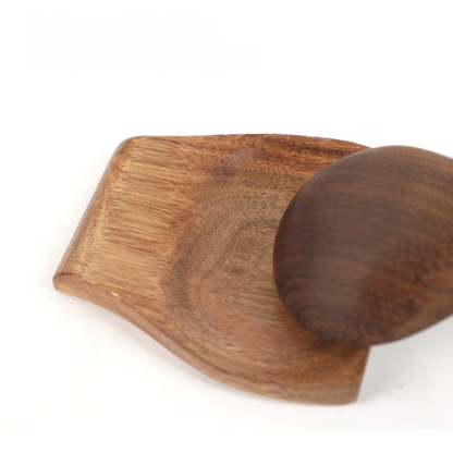 TeakRest™｜ひと休みも美しく。天然木の上質スプーンレスト。