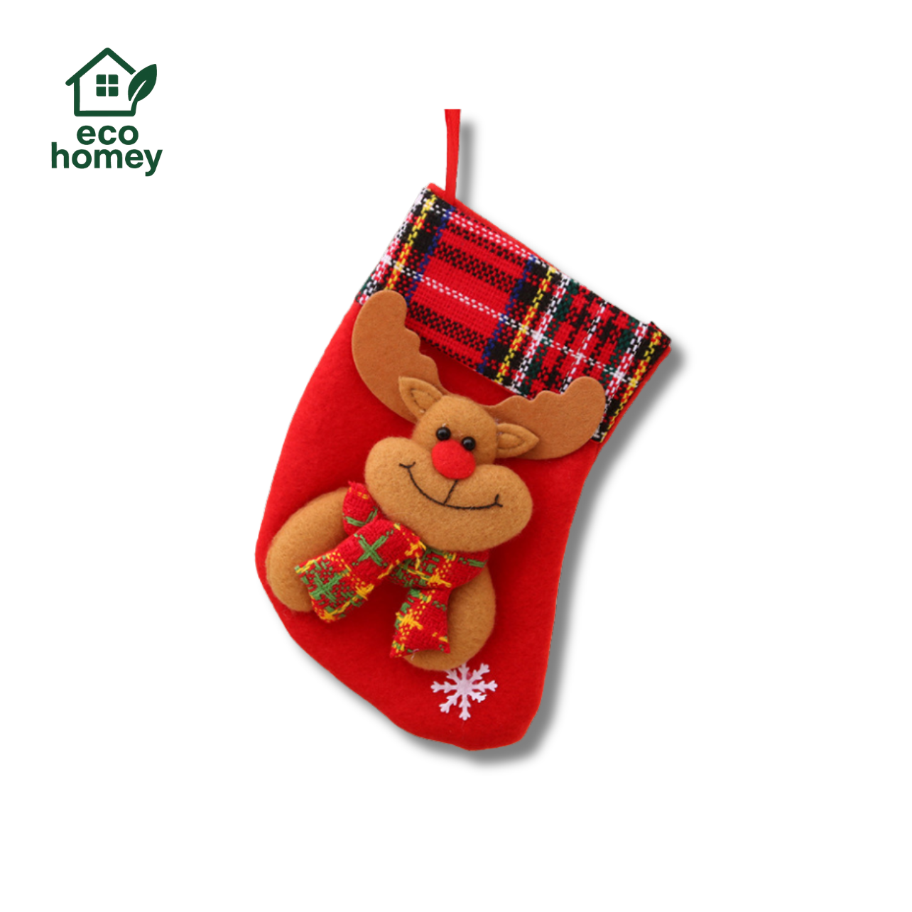 SantaGift Sock™｜プレゼントをそっと包む、小さなクリスマスソックスバッグ