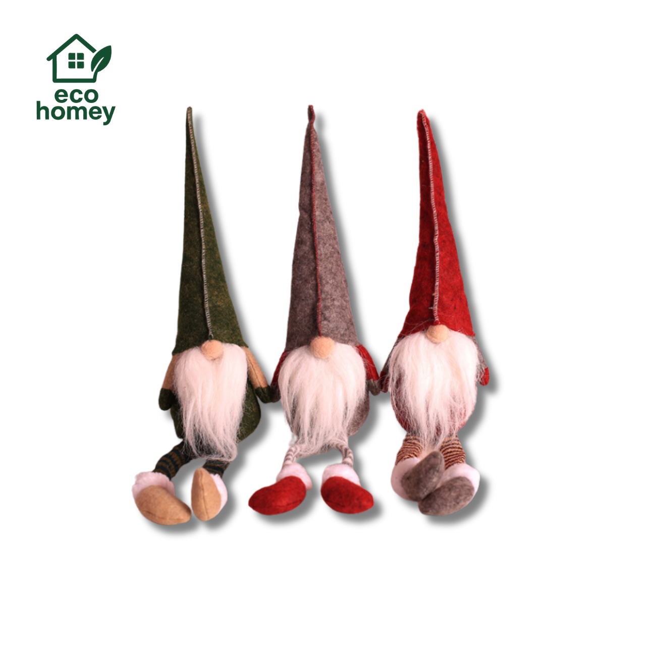 GnomeRudolph Buddy™｜ちょこんと座って見守る、長足ルドルフのクリスマスドール