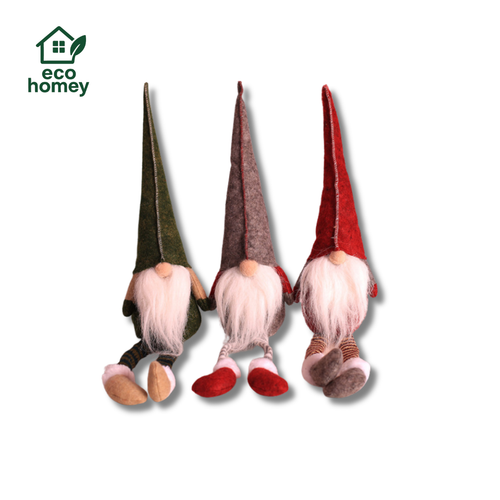 GnomeRudolph Buddy™｜ちょこんと座って見守る、長足ルドルフのクリスマスドール