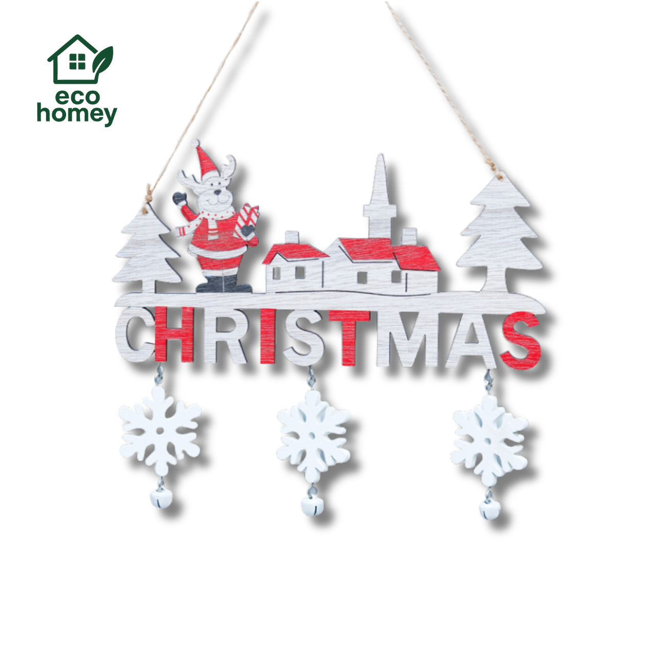 MerryWood Craft™｜冬の空間に温もりを添える、木のクリスマスオーナメント