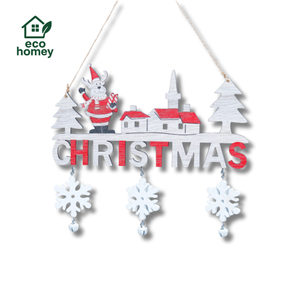 MerryWood Craft™｜冬の空間に温もりを添える、木のクリスマスオーナメント