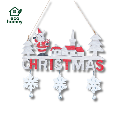 MerryWood Craft™｜冬の空間に温もりを添える、木のクリスマスオーナメント