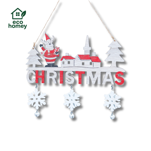 MerryWood Craft™｜冬の空間に温もりを添える、木のクリスマスオーナメント