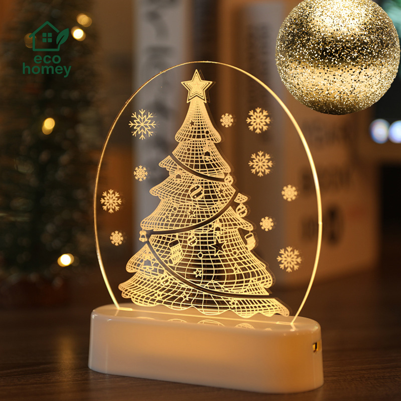 GlowHoliday Light™｜冬の空間を彩る、3DクリスマスLEDライト