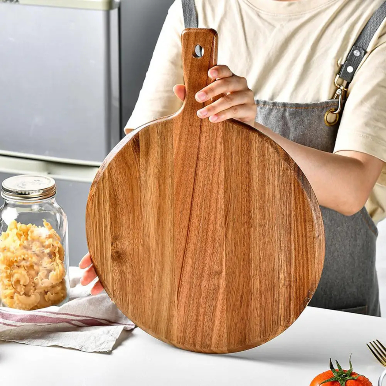 EcoBoard™｜天然アカシアの美しさ、食卓もキッチンもこれ一枚。