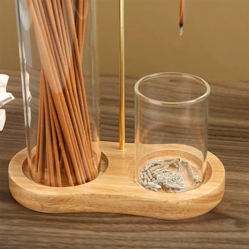 WoodKō™｜木のぬくもりで整う。収納付きインセンスホルダー