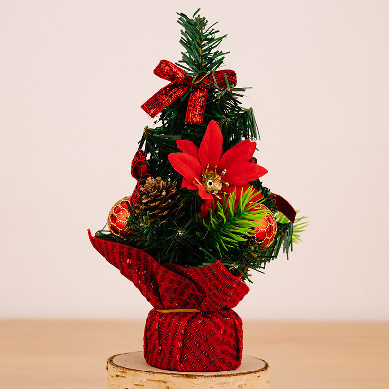 MiniHoliday Tree™｜小さな20cmツリーが届ける、ほっこり冬のデスクトップオーナメ