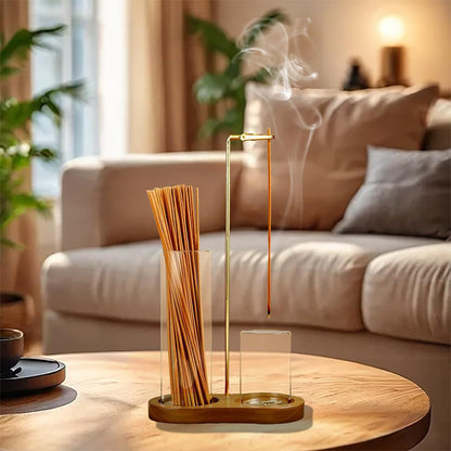 WoodKō™｜木のぬくもりで整う。収納付きインセンスホルダー