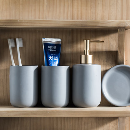 LuxeSet™｜上品で洗練された、陶器のバスルーム3点セット。