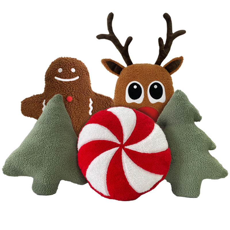Xmas Plushie™｜お部屋を彩る、ふわふわクリスマスデコ枕