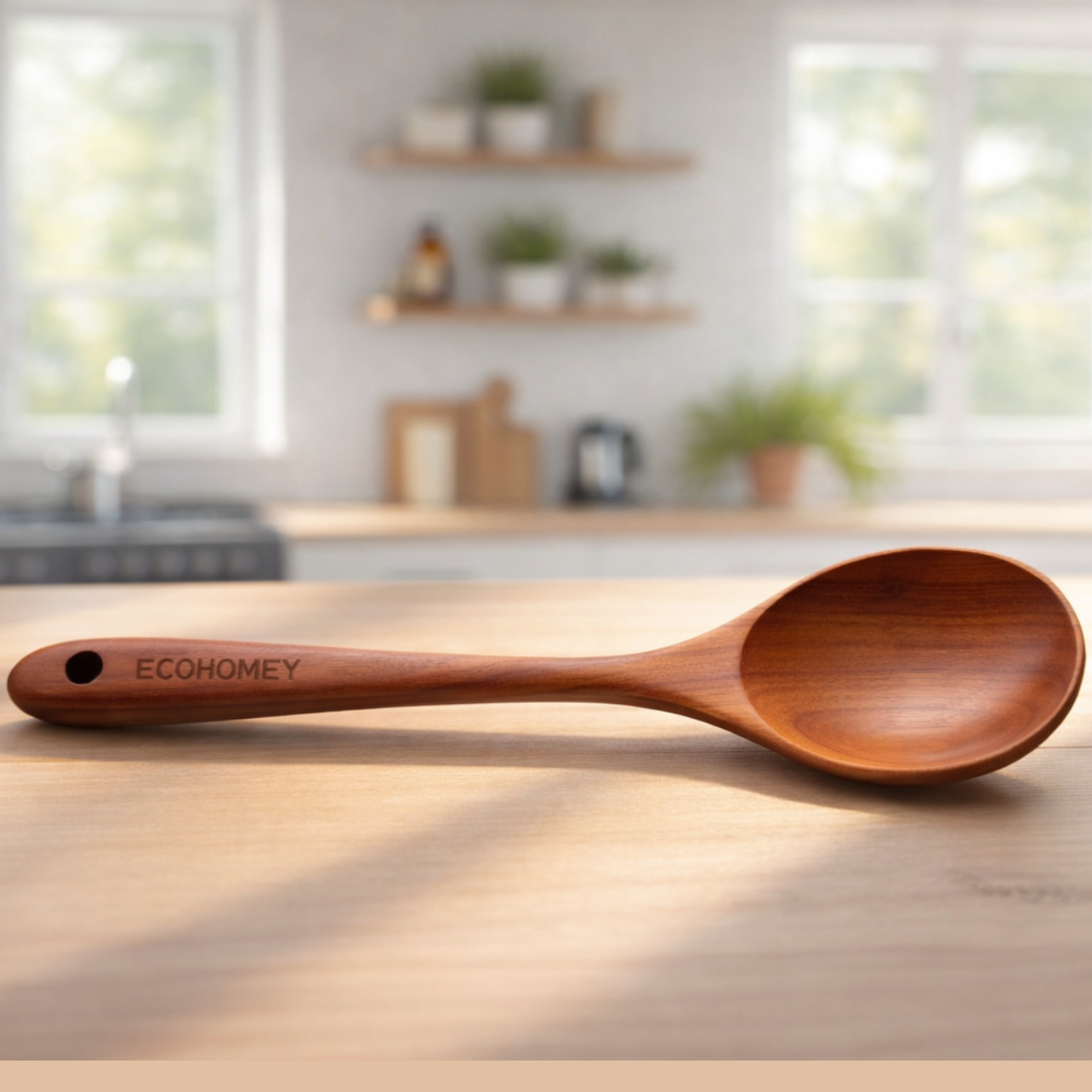SoupMate Mini™｜毎日にちょうどいい！手になじむ木製スープスプーン（小）