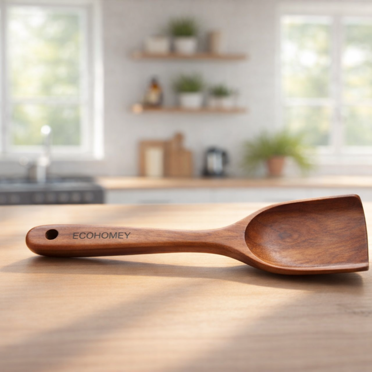 FlipMate™｜炒めも盛りつけもこれ一本！木製調理ヘラ