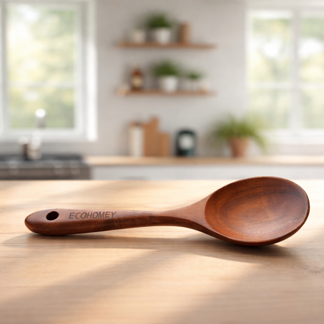 MixMate™｜かき混ぜラクラク！丸みが優しい木製スプーン