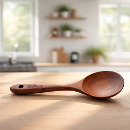 MixMate™｜かき混ぜラクラク！丸みが優しい木製スプーン