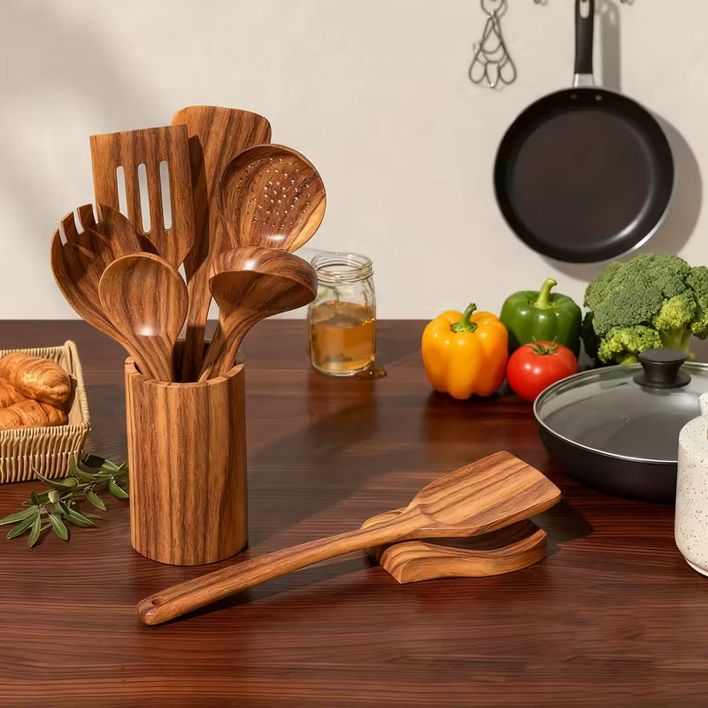 TeakStand™｜料理道具から文房具までOK！使い勝手抜群の木製スタンド