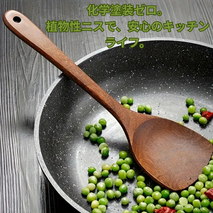7個 TeakMate™ | ナチュラル素材で安心！木製ツール7点セット