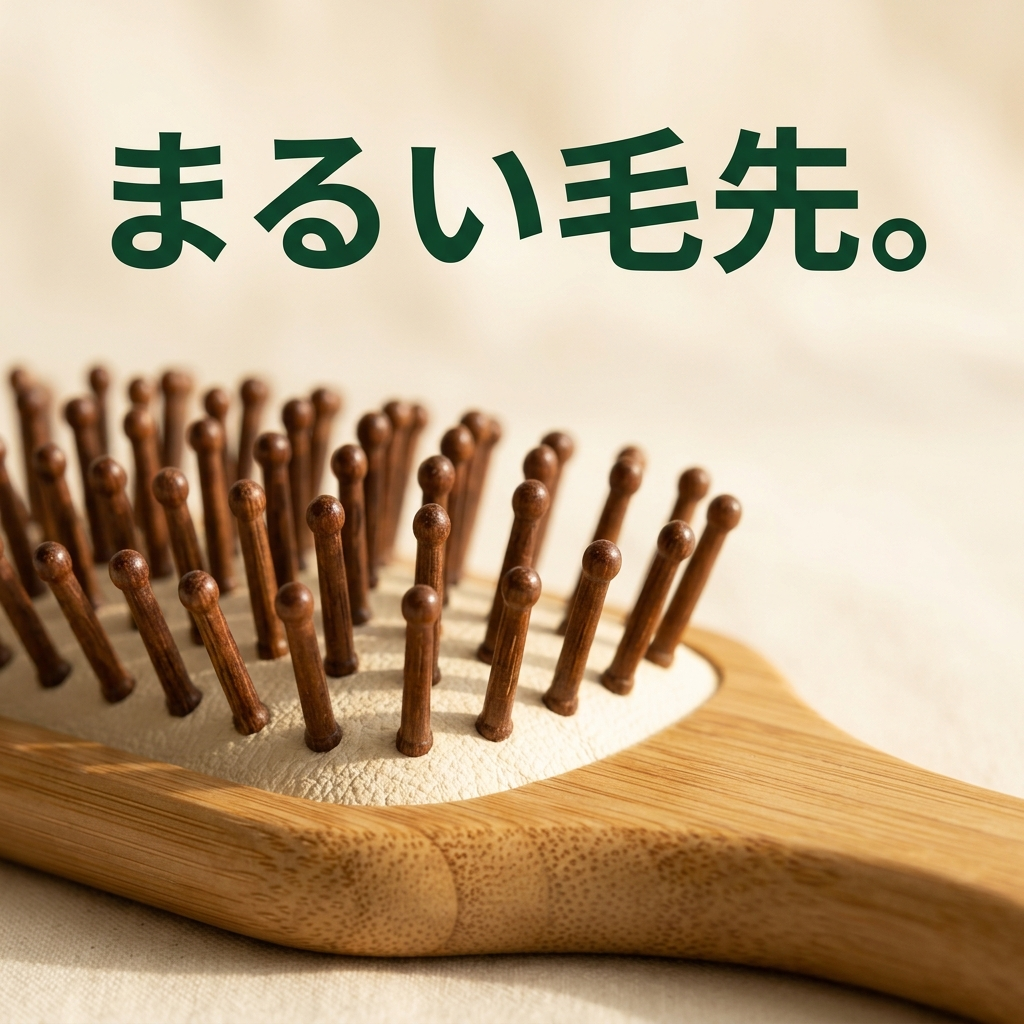 EcoShua™｜竹と炭化木の、頭皮と髪にやさしい健康コーム。
